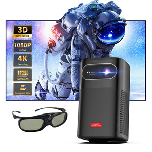 מקרן וידאו נייד חכם אנדרואיד WiFi ברזולוציית 1080P Full HD סיטונאי, יצרן מקרנים קולנוע ביתי OEM ODM - Product Image 2