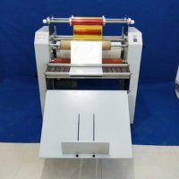 Laminateur automatique hydraulique QK-720T de 720 mm pour papier, plastique, aluminium, textiles, film brillant à chaud