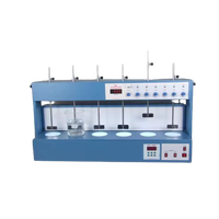 Floculateur numérique de laboratoire, dispositif de bain-marie thermostaté pour les tests de floculation (type Jar) sur les échantillons d'eau et d'effluents