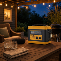 Station d'alimentation portable 3000W 2880Wh LiFePO4, générateur solaire 6000W de crête, onduleur à onde sinusoïdale pure pour camping et camping-car