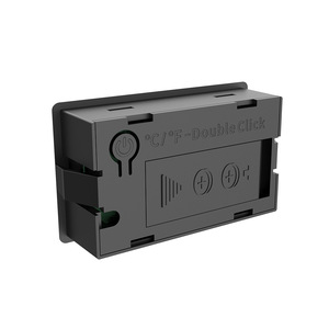 Mini medidor inalámbrico de temperatura y humedad Pantalla digital integrada para el cuidado de mascotas de escalada en interiores y exteriores con interruptor CF - Product Image 2
