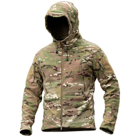 Vestes pour hommes veste polaire Multicam Softshell imperméable noir Camouflage polaire hommes extérieur hiver vestes tactiques