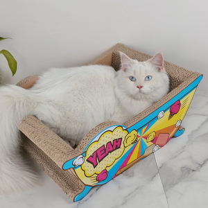 Giocattoli per animali domestici con Scratcher per gatti vasca da bagno e barca a forma di scratch per gatti - Product Image 6