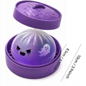 Nuovo Giocattolo Sensoriale Antistress Morbido a Forma di Zucca Fantasma di Halloween, da Spremere e Schiacciare, Unisex, 14 Anni, Halloween - Product Image 6