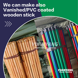YUANYANG, mango de pala de madera de alta calidad, poste de madera de pino, palo de madera de 120cm de longitud, palo de escoba de <span class=keywords><strong>eucalipto</strong></span> - Product Image 4