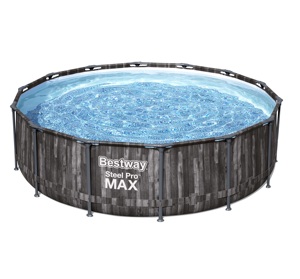 <span class=keywords><strong>Bestway</strong></span> 5614Z 14 'X 42 "/4,27 M X 1,07 m Piscina de apoyo <span class=keywords><strong>redonda</strong></span> con bomba de filtro estándar europeo Piscina al aire libre - Product Image 1
