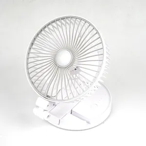 Suppliers NEW Multifunction Foldable Rechargeable Hand Led Light Portable USB Rechargeable Led Fan