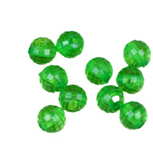 Acrylic <b>Beads</b> 6mm-20mm Round 96-Faceted Transparent For Jewelry Making Wholesale - Product Image 5