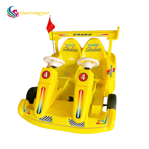 Kart électrique lumineux biplace télécommandé pour enfants et adultes, idéal pour les aires de jeux intérieures et extérieures - Offre spéciale - Product Image 3