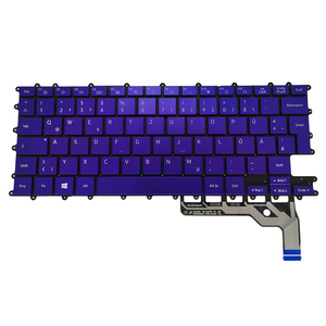 Teclado Alemán Retroiluminado GR GE para Laptop Samsung Galaxy Book Flex NP930QCG-K02CN NT930QCG NSK-87ABN XR-8400W, Nuevo Teclado <span class=keywords><strong>QWERTZ</strong></span> - Product Image 1