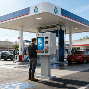 <span class=keywords><strong>Station</strong></span> de paiement automatique pour <span class=keywords><strong>lavage</strong></span> de voitures DK, borne de paiement par carte de crédit pour <span class=keywords><strong>lavage</strong></span> de voitures, système de stationnement <span class=keywords><strong>auto</strong></span>-service - Product Image 2