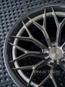 Jantes forgées à lèvres en fibre de carbone haute performance XL Jantes en alliage à vaisselle profonde personnalisées 18 19 20 21 22 pouces pour <span class=keywords><strong>Ford</strong></span> <span class=keywords><strong>Mustang</strong></span> GT Lexus - Product Image 6