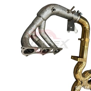 ท่อไอเสียไทเทเนียม Vortex High Flow สำหรับ Porsche 911 992 GT3 4.0 ระบบเต็มรูปแบบ พร้อม Muffler Delete Headers อะไหล่แต่ง - Product Image 5
