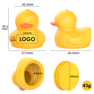 Petit canard jaune, jouet de bain, pulvérisateur d'eau, canard flottant pour nourrissons et tout-petits de 0 à 3 ans, canard en caoutchouc coloré unisexe - Product Image 5
