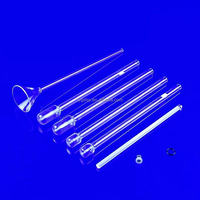 Réchauffeurs optiques en tube de quartz transparent résistant à la corrosion en forme de U personnalisés pour les fours tubulaires de laboratoire