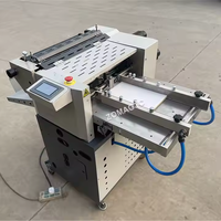 Machine automatique de numérotation, de rainurage et de perforation pour papier A4 et A3, machine de rainurage et de perforation pour feuilles de papier