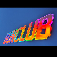 Panneau frontal lumineux 3D personnalisé pour club Lettre de canal extérieure Lettres de chapiteau électronique RVB contrôlées par LED