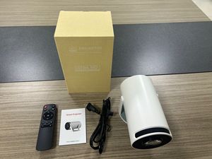<span class=keywords><strong>Proiettore</strong></span> Portatile Intelligente HY300 Android 11 Mini <span class=keywords><strong>Proiettore</strong></span> LCD 120ANSI Design per Home Theater Esterno WiFi Proyector - Product Image 3