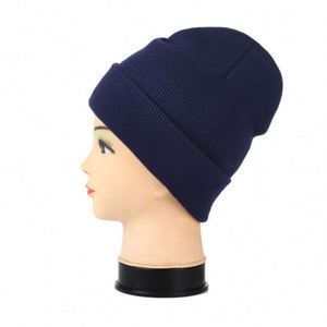 Gorros de Punto de Alta Calidad, Gorro Deportivo Cálido para Invierno para Hombre y Mujer, Gorro de Punto con Logotipo Bordado - Product Image 1