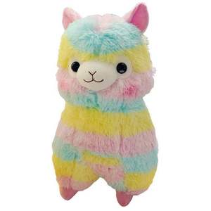 Peluche all'ingrosso di pecora arcobaleno simpatica con bestia divina, imbottita in cotone PP, cavallo di fango vegetale, bambola per macchina artiglio - Product Image 5