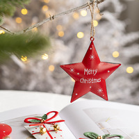 2025 nouvel an artisanat cloche décoration noël pendentif en métal pour arbre UV imprimé nouvel Article choses