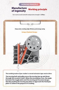 Konveyör ve besleyici yüksek talep kırıcı ürün ile sıcak satış pe150diesel dizel hareketli çeneli kırıcı - Product Image 4