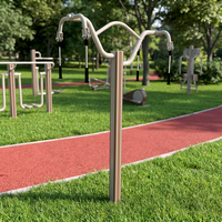 Appareil d'entraînement à la traction des membres supérieurs pour fitness en extérieur et exercices d'étirement des bras