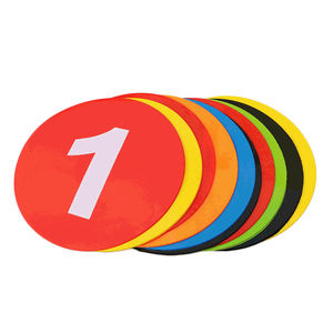 Fabriek Groothandel Van Hoge Kwaliteit Voetbal Trainingsapparatuur Pvc 30Cm Marker Disc Kegel Voetbal Training Platte Marker Kegel - Product Image 1