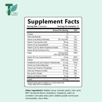 Gummies vitaminées sans sucre pour cheveux, avec multivitamines et acide folique, complément quotidien à croquer pour des cheveux et des ongles forts et sains
