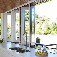 Daiya porte pliante profilé en aluminium chambre lit de haute qualité