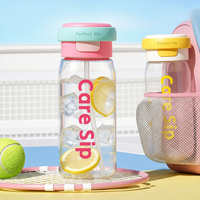 Bouteille d'eau réutilisable en Tritan, personnalisable avec logo, durable, portable, anti-fuite, sans BPA, pour sport et gym, vente en gros