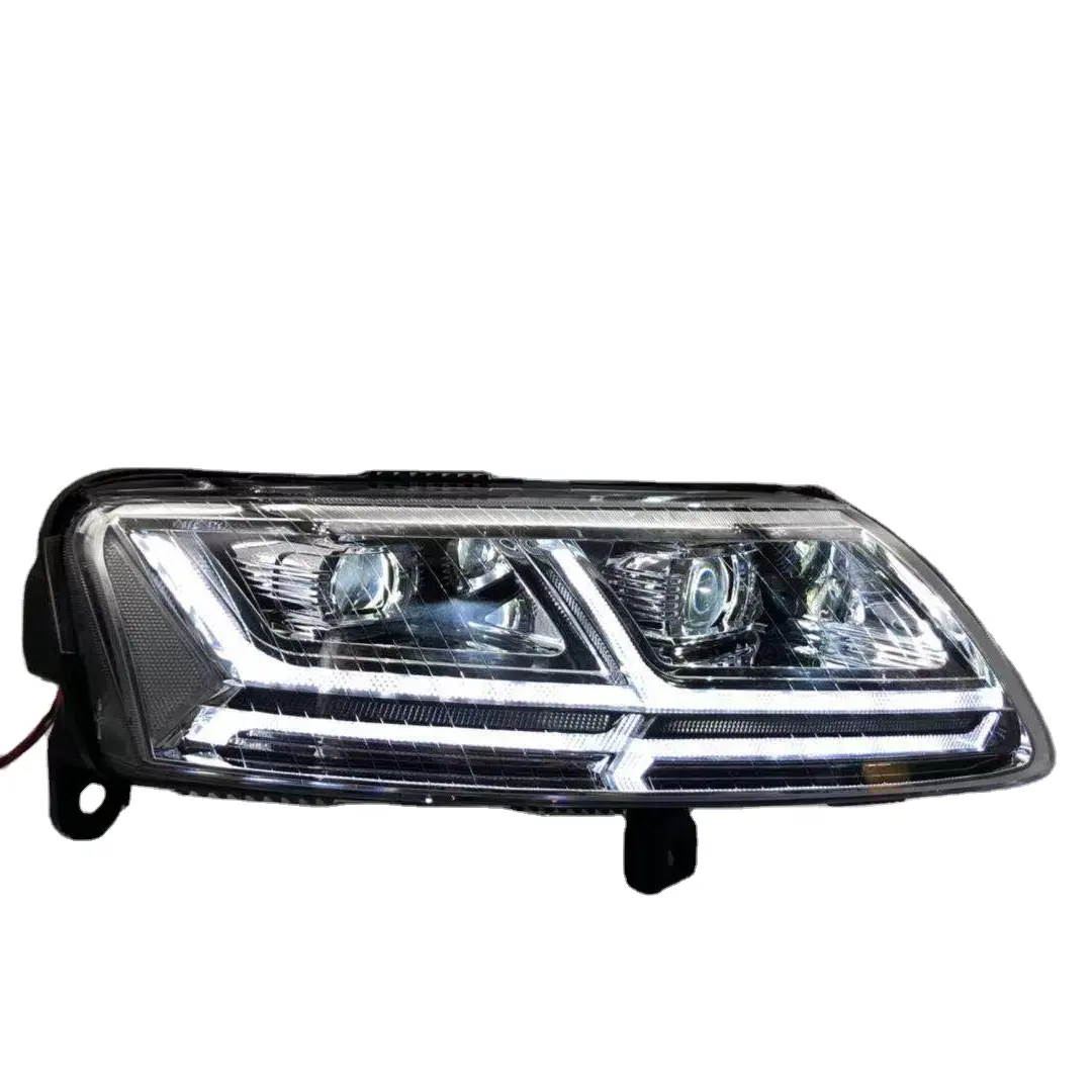 Nieuwe Stijl Led Voor Audi A6 Koplampen 2005-2011 A6 C5 C6 Led Koplamp Met Dynamische Signaal Full Led