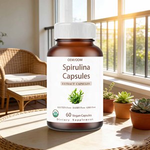 Kapsul Spirulina Grosir Kapsul Ekstrak Spirulina Kapsul Spirulina dan Chlorella Kapsul Spirulina Alami - Product Image 3