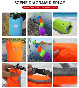 Ensemble de voyage, équipement de camping, trousse de survie, trousse de premiers soins, sac étanche tendance en PVC, essentiels de randonnée, sac à dos - Product Image 3