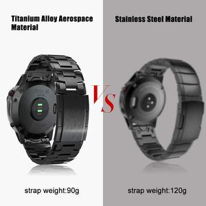 <span class=keywords><strong>Bracelet</strong></span> de montre en métal titane 26 <span class=keywords><strong>22MM</strong></span> pour <span class=keywords><strong>Garmin</strong></span> <span class=keywords><strong>Fenix</strong></span> 6X Pro montre Easyfit <span class=keywords><strong>bracelet</strong></span> de poignet pour <span class=keywords><strong>Fenix</strong></span> <span class=keywords><strong>6</strong></span> Pro montre - Product Image 4