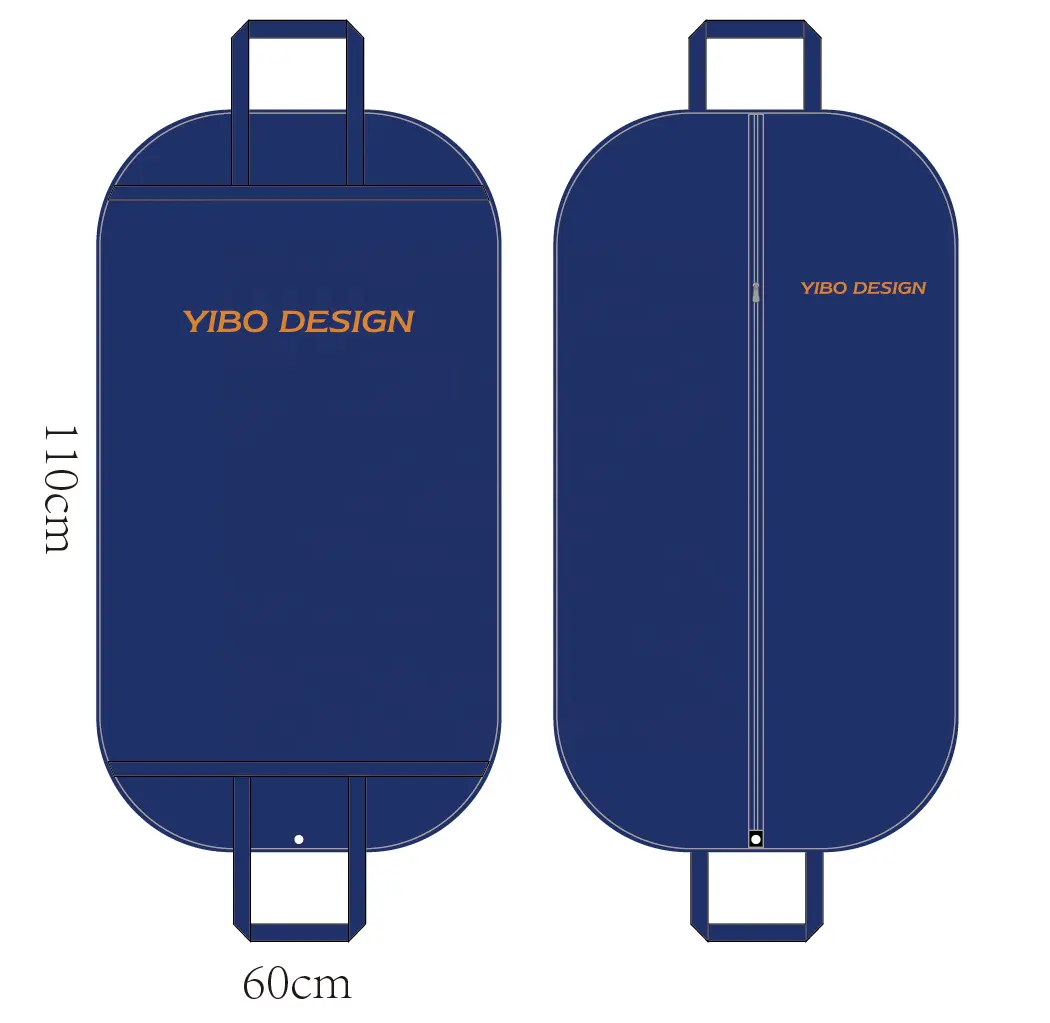 Borsa per indumenti in tela di cotone Logo personalizzato borsa per abiti da viaggio per abiti da viaggio pieghevole di lusso colorata