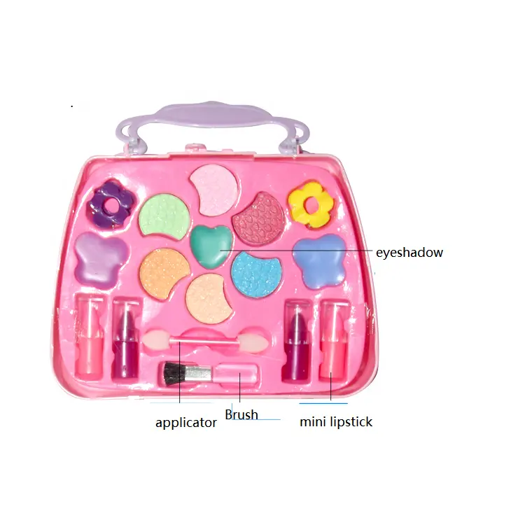 Groothandel Hand Tas Cosmetica Set Speelgoed Meisjes Make-Up Kit Voor Kids