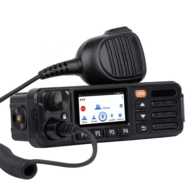 New Launch Inrico TM-7P Walkie Talkie 4G POC Mobile Radio for Truck Driver Vehicle Mouted Radio with GPS