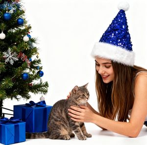 Chapeaux de Noël personnalisés de haute qualité, richement ornés - Product Image 5