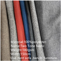 Tissu non tissé en microfibre 100% lin, aspect lin mélangé, pour canapé, chaise et usage domestique, 150 cm, 120-200 g/m², respirant