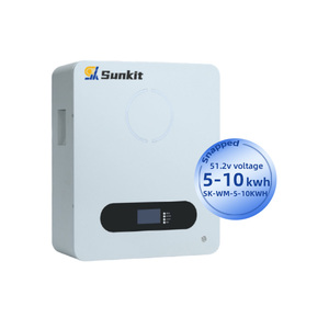 SUNKIT 10kwh 51.2V 200Ah Batería de Iones de Litio de Alta Calidad y Resistencia a Altas Temperaturas para Montaje en Pared, Venta al Por Mayor de Fábrica - Product Image 1