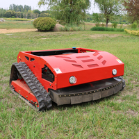 Tondeuses à gazon télécommandées tout-terrain robustes de 1000 mm et 23 CV, dernière génération, pour la fauche du foin