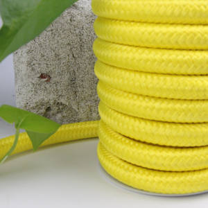 Tkelun – corde synthétique jaune haute résistance à 12 <span class=keywords><strong>brins</strong></span> pour l'amarrage - Product Image 3