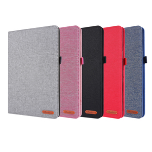 NUOVA Cover Sottile in Tessuto e Pelle PU con Supporto per Tablet Samsung <span class=keywords><strong>Galaxy</strong></span> <span class=keywords><strong>Tab</strong></span> S9 <span class=keywords><strong>S8</strong></span> S7 X700 T870 da 11 Pollici - Product Image 1