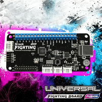 Manette de jeu Brook Fighting Board GEN-5 avec puce de joystick compatible avec les consoles PS5/PS4/Nintendo Switch/Nintendo Switch 2/PC, contrôleur HITBOX
