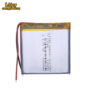 3.7V Polymer Pin Lithium 105459 <span class=keywords><strong>5200mAh</strong></span> Lipo điện thoại di động cung cấp pin y tế thiết bị giám sát - Product Image 1