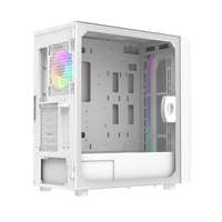 ALSEYE Mid-Tower Empty Gaming Computer Case Ai-Pro-W White Color PC Case
