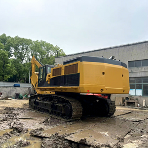 รถขุดตีนตะขาบขนาดใหญ่ Caterpillar CAT 390DLME มือสอง น้ำหนัก 90 ตัน เครื่องยนต์เดิม บุ้งกี๋แบบ Rock Bucket ชั่วโมงการทำงานต่ำ กลุ่มบริษัทเครื่องจักรกล - Product Image 1