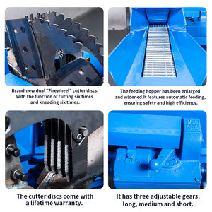 Çok fonksiyonlu saman saman yem silaj kıyıcı tanzanya elektrik motoru saman kesici makinesi hayvan yemi çiftlik - Product Image 4
