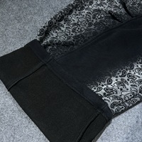 F083/Pantalon ample pour femme, collection automne, design tendance de marque avec fonction anti-boulochage, tenue élégante pour la mode urbaine